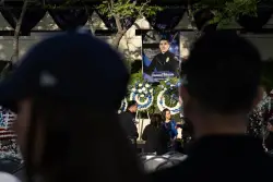 Baldwin Park mourns slain police officer at candlelight vigil