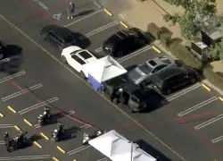15-year-old dies after being pinned by car at Studio City private school, police say; 5 injured