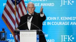 Former Vice President Mike Pence honored by Kennedy family in receiving the JFK 'Profile in Courage Award'