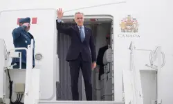 Canadian Prime Minister Carney arrives in Washington for a high-stakes meeting with President Trump
